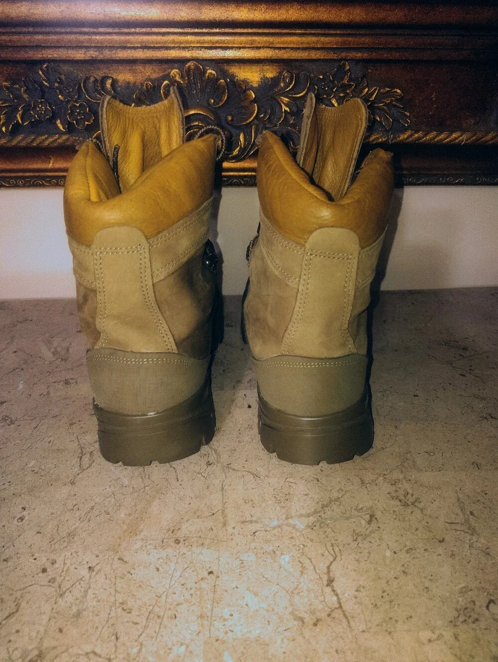 Belleville 950 MCB Gortex  Suede Mountain Combat Hiking Boots in Olive and Tan